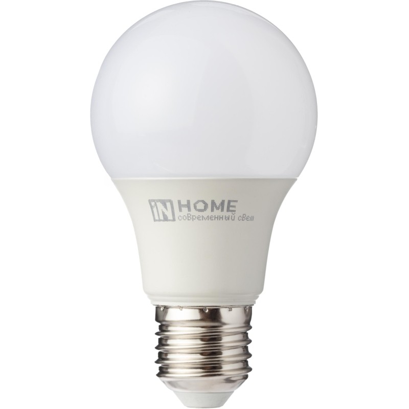 Лампа светодиодная LED-A60-VC 4PACK 10Вт 230В Е27 4000К (4шт./упак) IN HOME