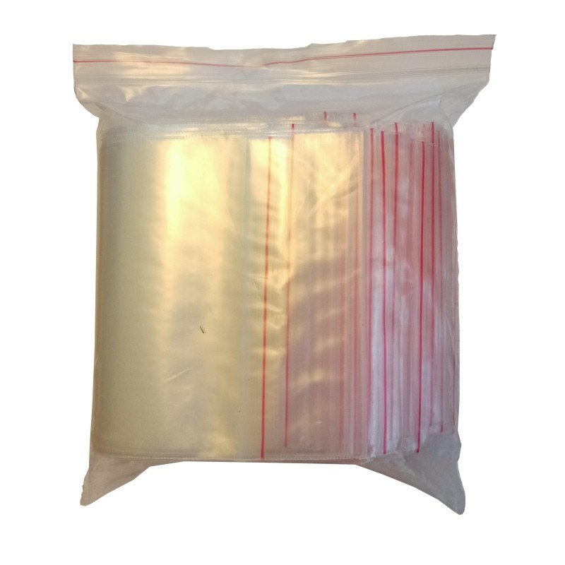 Пакет с замком (Zip Lock) 20х25 см 100 мкм, 100 шт/уп
