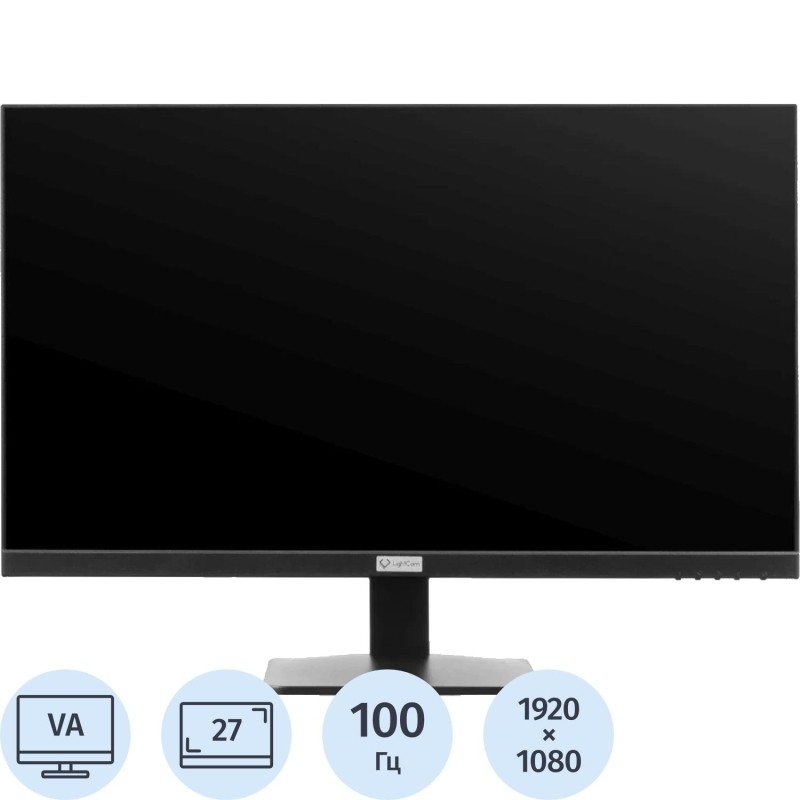 Монитор Lightcom 27 V-Plus ПЦВТ.852859.500 VA HDMI HAS 100Hz DP FHD
