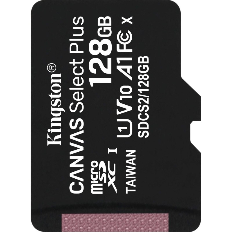 Карта памяти Kingston Canvas Select Plus microSDXC UHS-I, SDCS2/128GBSP