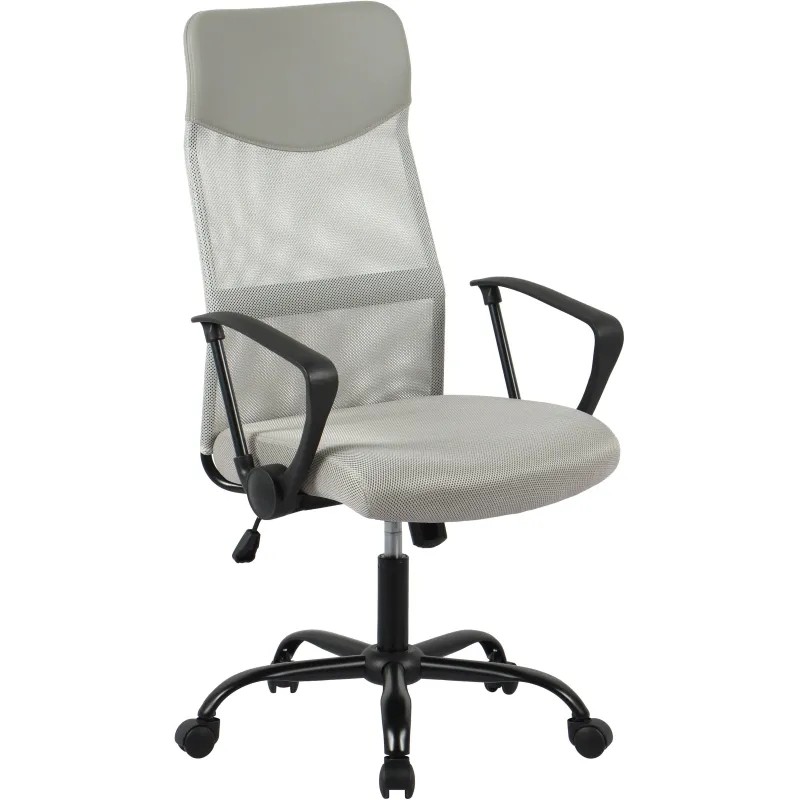 Кресло BN_Hg_EChair-588 TTW сетка/ткань/кожзам бежевый хром Кресло BN_Hg_EChair-588 TTW сетка/ткань/кожзам бежевый хром