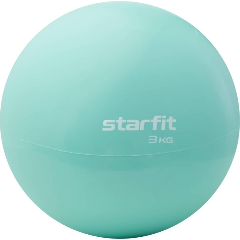 Медбол STARFIT GB-703 3 кг, мятный, УТ-00018930