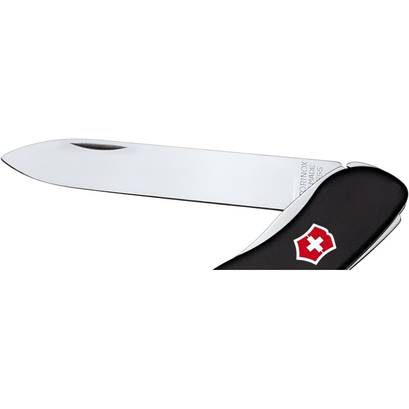 Нож Victorinox Sentinel, 111 мм, 4 функции, с фиксат лезвия,черн, 0.8413.3