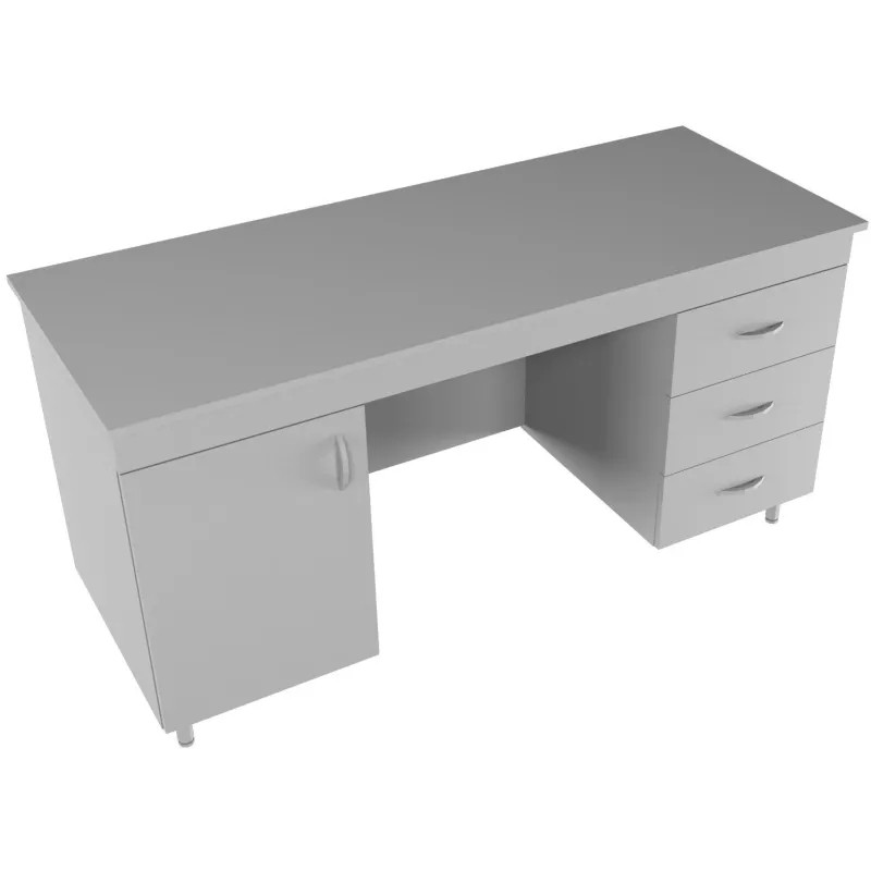 Стол лабораторный NB_Стол письменный Теолаб НВ-1500 СП серый Стол лабораторный NB_Стол письменный Теолаб НВ-1500 СП серый