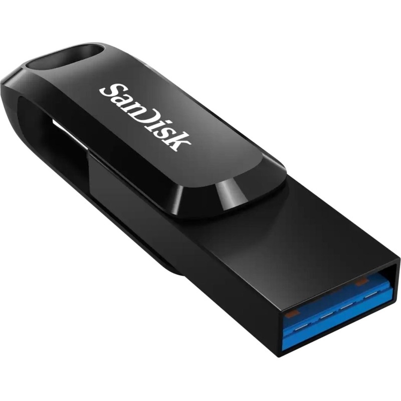 Флеш-память SanDisk Ultra Dual Drive Go 256GB/USB-C/черный(SDDDC3-256G-G46)