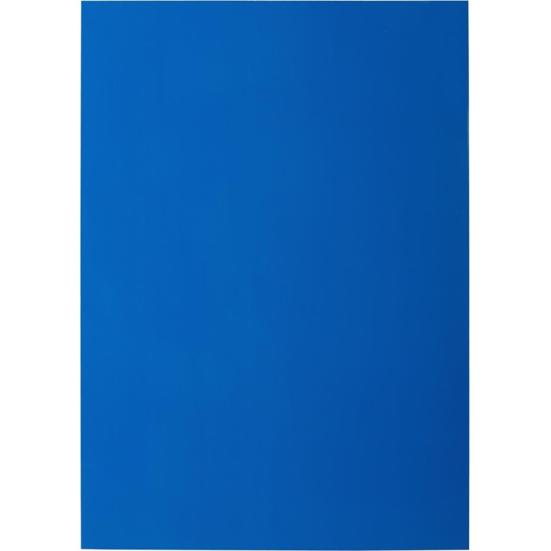 Обложки для переплета картонные Promega office син.глянА4,250г/м2,100шт/уп.