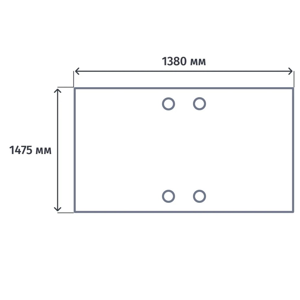 Рабочая станция ONIX-П к тумбе П м/к O.MP-D.SPR-3.7 денвер светлый/антрацит