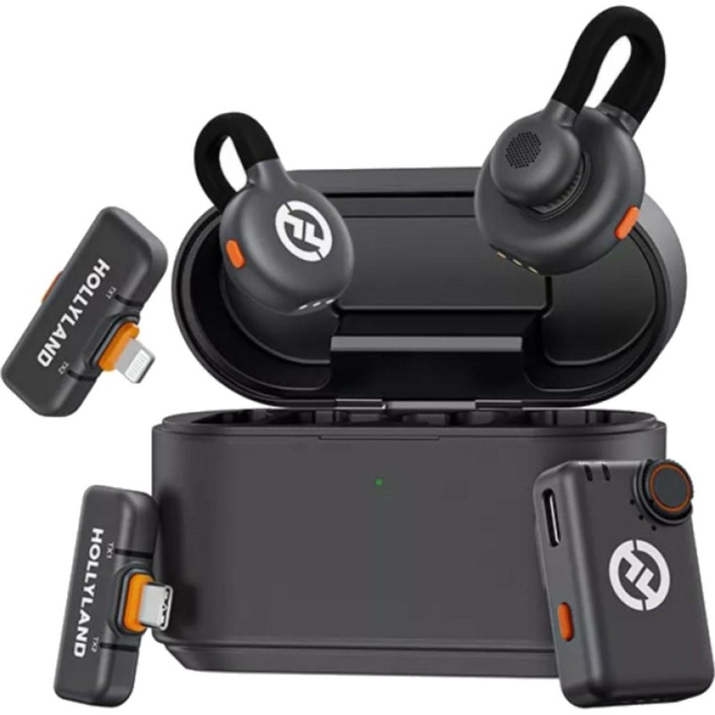 Радиосистема Hollyland Lark M2S Ultimate Combo, 2-х канальн,USB-C,Lightning