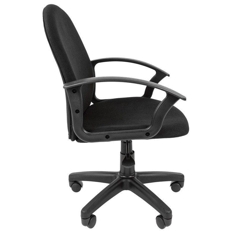 Кресло VT_EChair-326 ТС ткань черный пластик