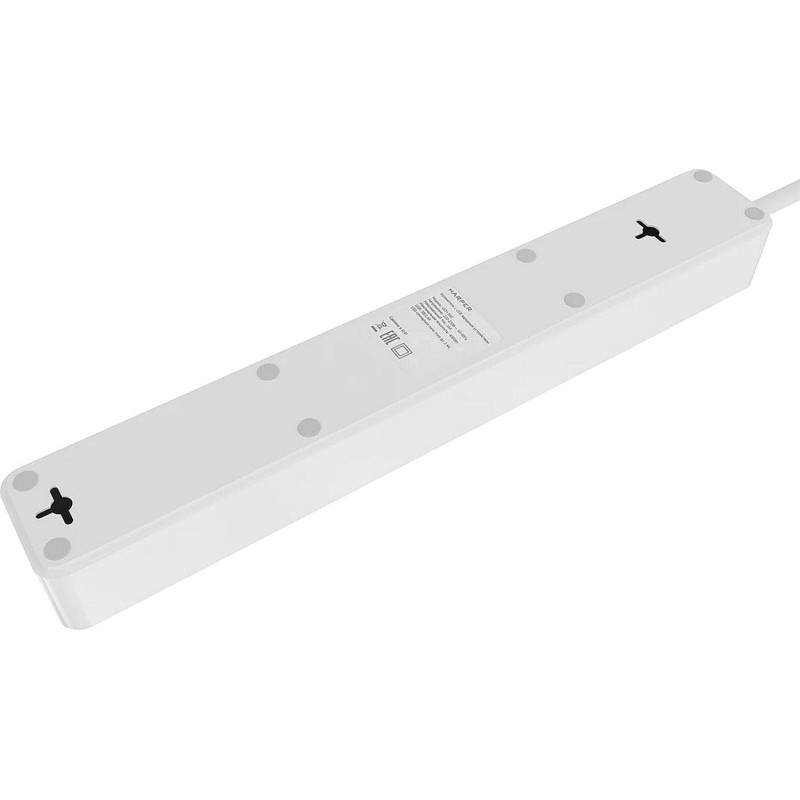 Сетевой фильтр HARPER UCH-560 White 5р/3м/4кВт/16А 3xUSB (H00003014)