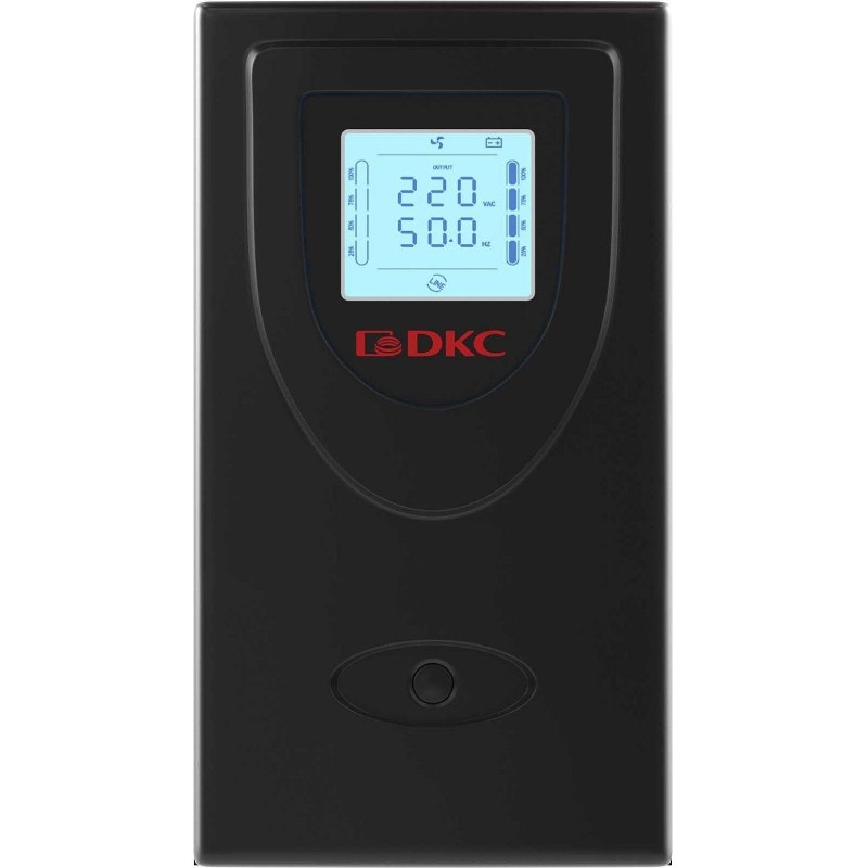 ИБП ДКС Лин.-инт. Info LCD, 2000 ВА/1200 Вт, 2xC13, 2xEURO(INFOLCD2000SI)