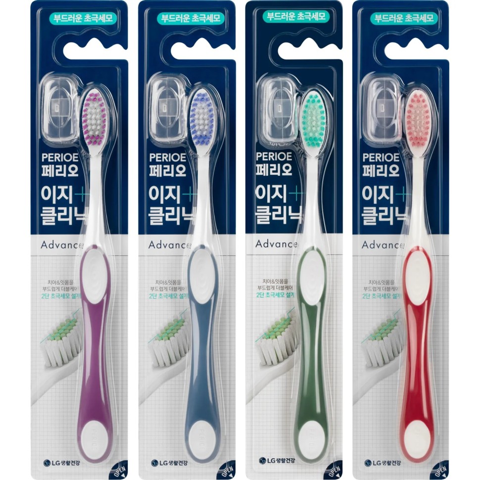 Зубная щетка PERIOE Easy Cleanic, мягкая для пп МП