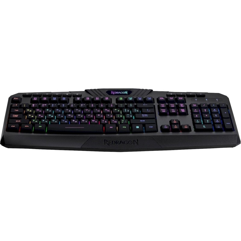 Клавиатура Redragon Harpe Wireless (78121) RU,RGB,2.4G,черная, мембр