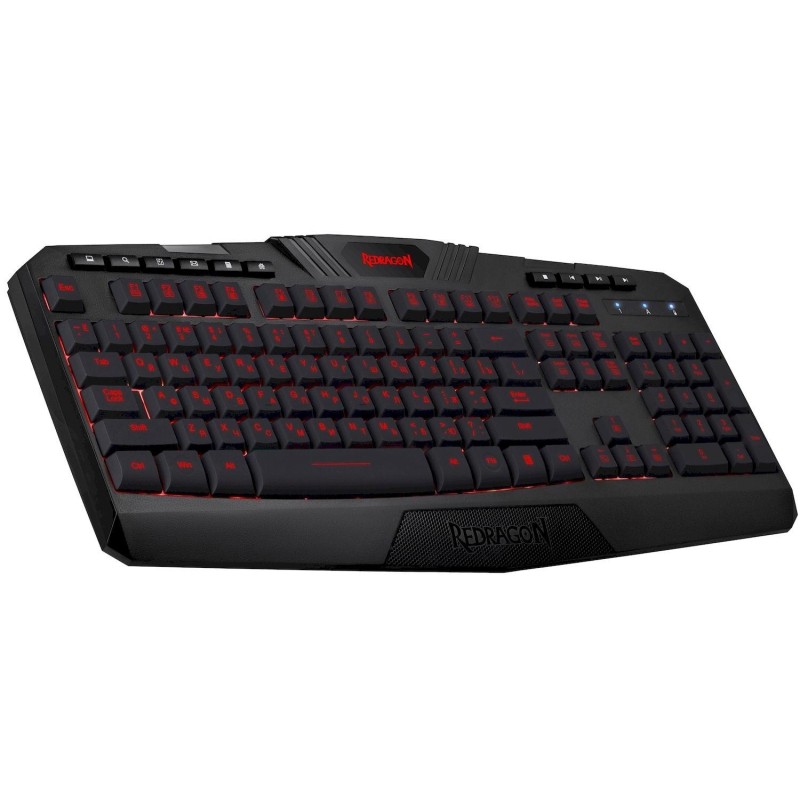 Клавиатура Redragon Harpe Wireless (78121) RU,RGB,2.4G,черная, мембр