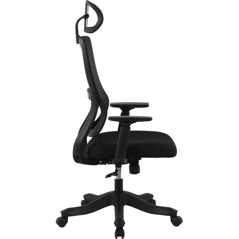 Кресло BN_Hg_EChair-634 TC сетка/ткань черный Кресло BN_Hg_EChair-634 TC сетка/ткань черный