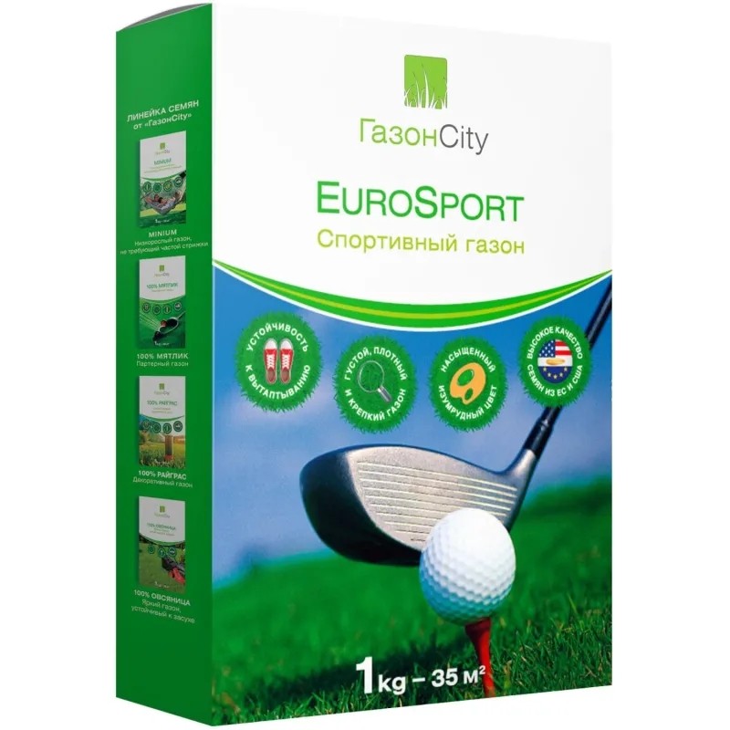 Семена газона Eurosport , 1 кг, 201059