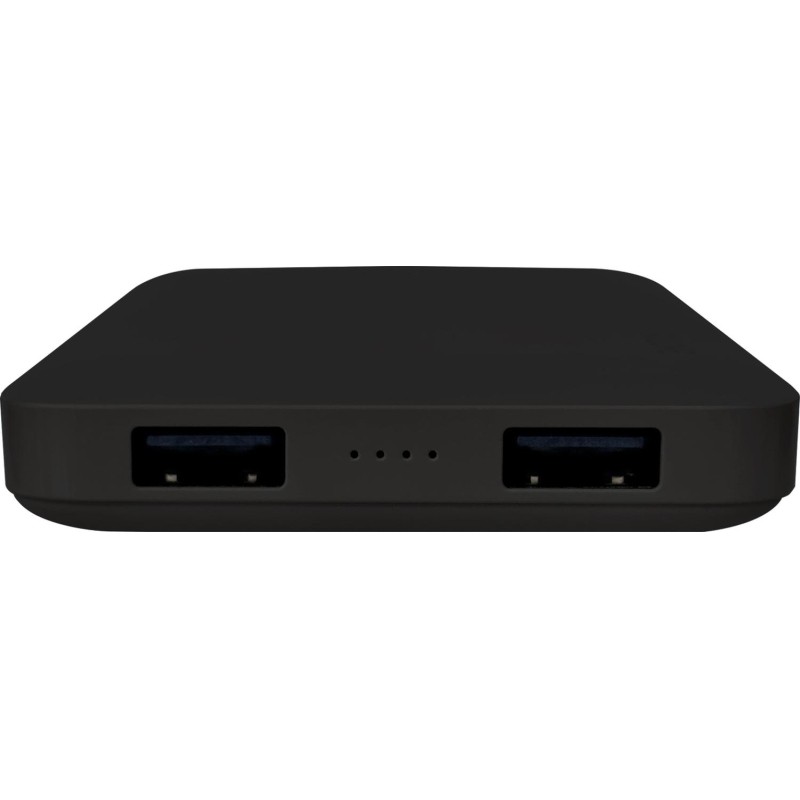 Внешний аккумулятор SOLOVE (Mi) 001M+ 10000mAh, кожаный чехол, черный