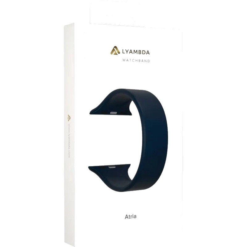 Ремешок для Apple Watch 42/44/45 mm LYAMBDA ATRIA DSJ-23-44-DB Dark Blue