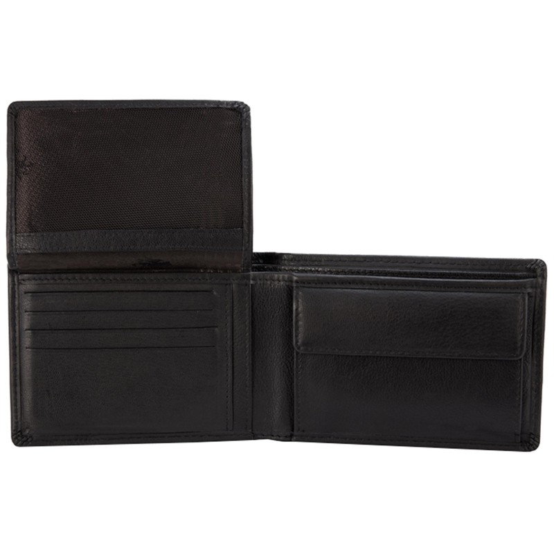 Бумажник Mano Don Leonardo,с RFID защ,нат.кожа черн 12,5х2,5х9,M191953101