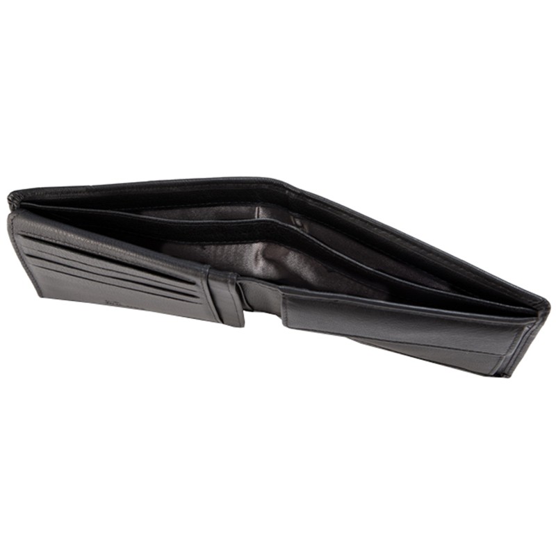 Бумажник Mano Don Leonardo,с RFID защ,нат.кожа черн 12,5х2,5х9,M191953101