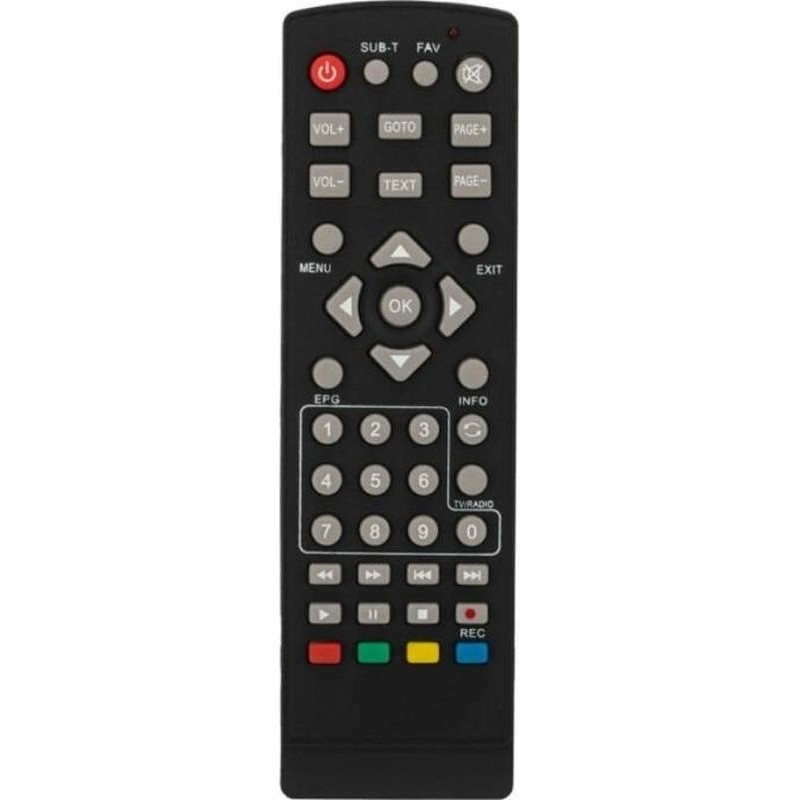 Пульт ДУ Rexant (38-0012) универсальный для приставки DVB-T2