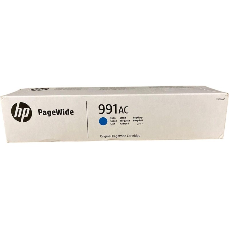 Картридж струйный HP 991AC голубой, экстраповышенной емк 16000 стр X4D10AC