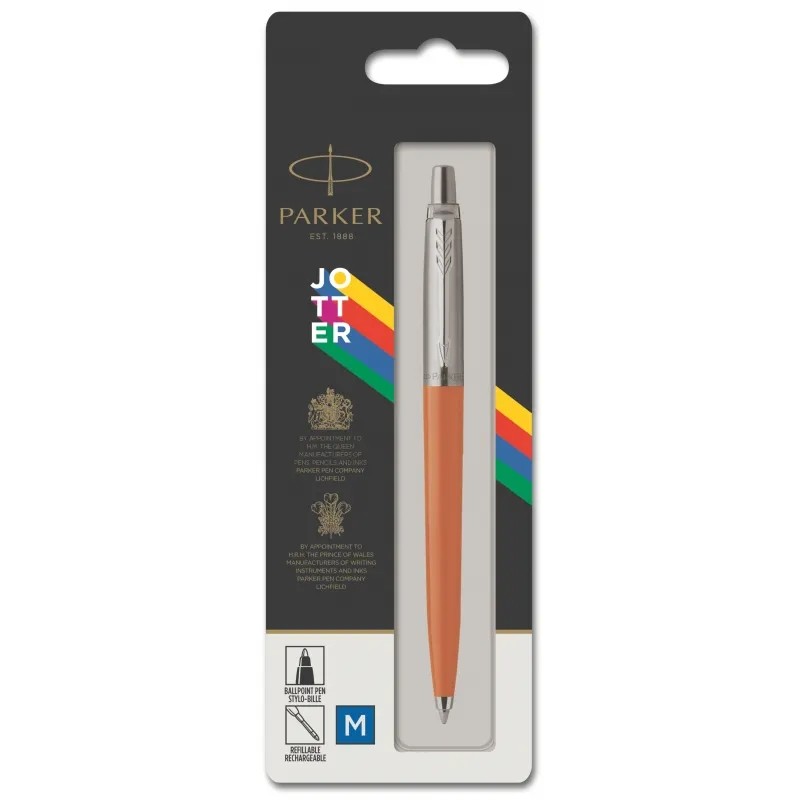Ручка шариковая Parker Jotter Originals Orange CT син.стерж. Блист. 2076054