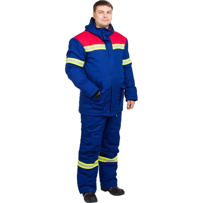 Костюм термостойкий утепленный с п/к 62кал/см2 (Сз-2) (60-62) 170-176