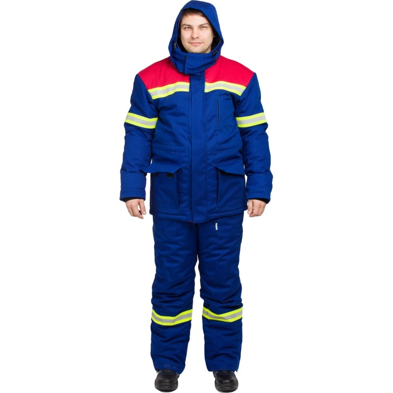 Костюм термостойкий утепленный с п/к 62кал/см2 (Сз-2) (60-62) 170-176