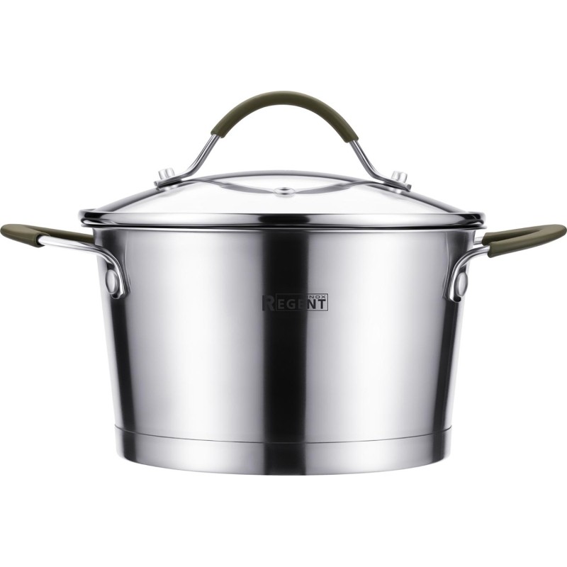 Кастрюля со стекл. крышкой 1,6л; 16x9,5 см Linea OLIVA 67-1216