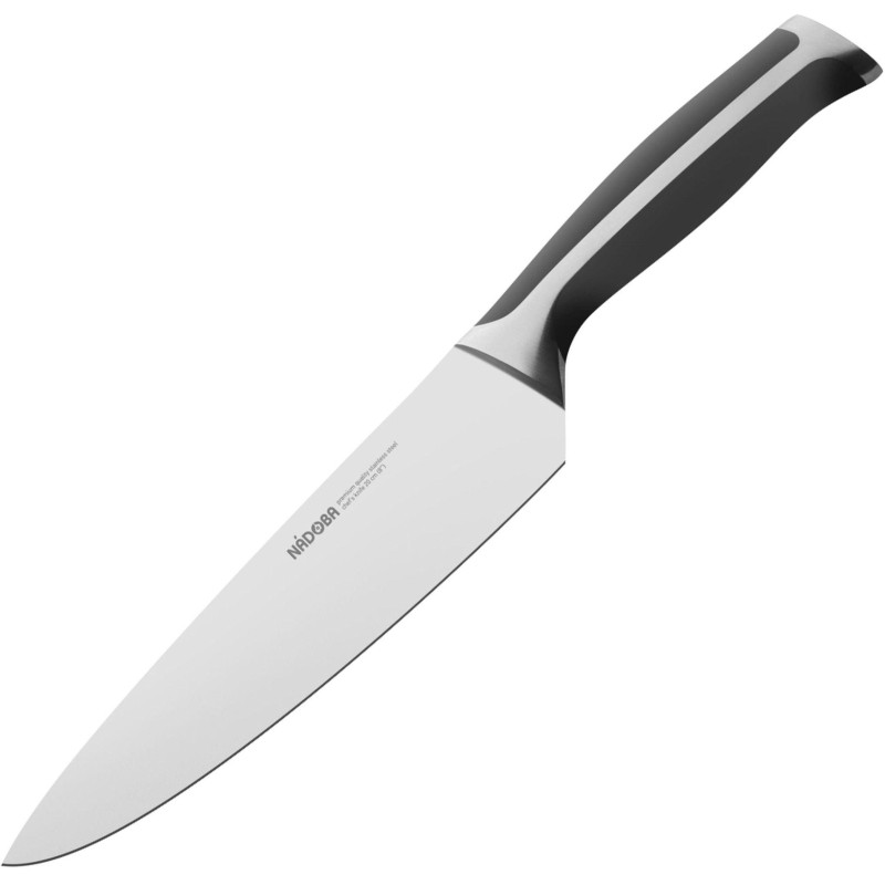Нож поварской, 20 см, NADOBA, серия URSA (722610)