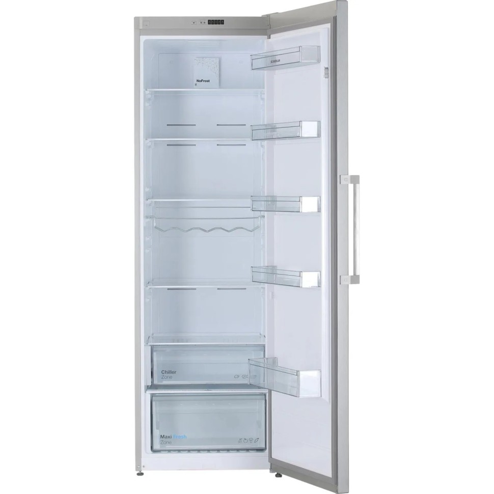 Холодильник  SCANDILUX R 711Y02S No Frost, серебристый однокамерный