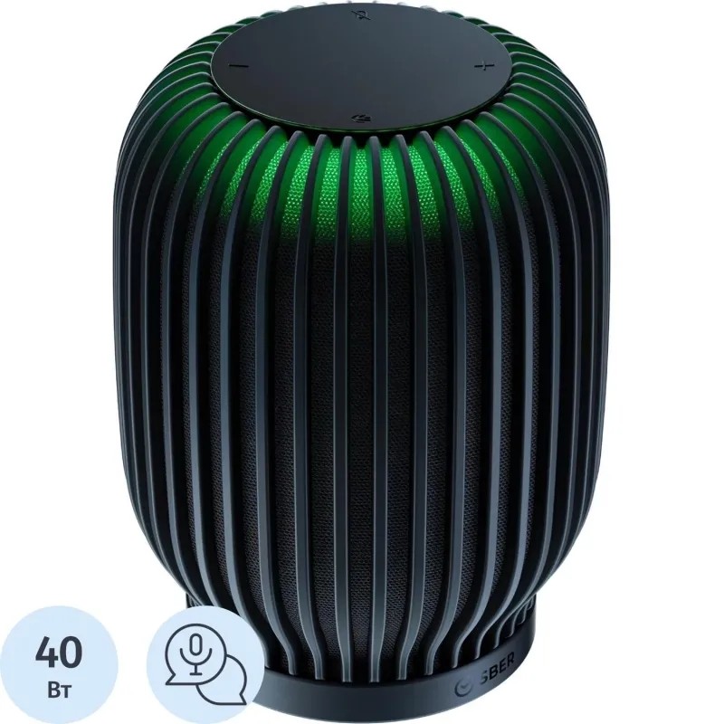Умная колонка Sber SberBoom, черный (SBDV-00090A)