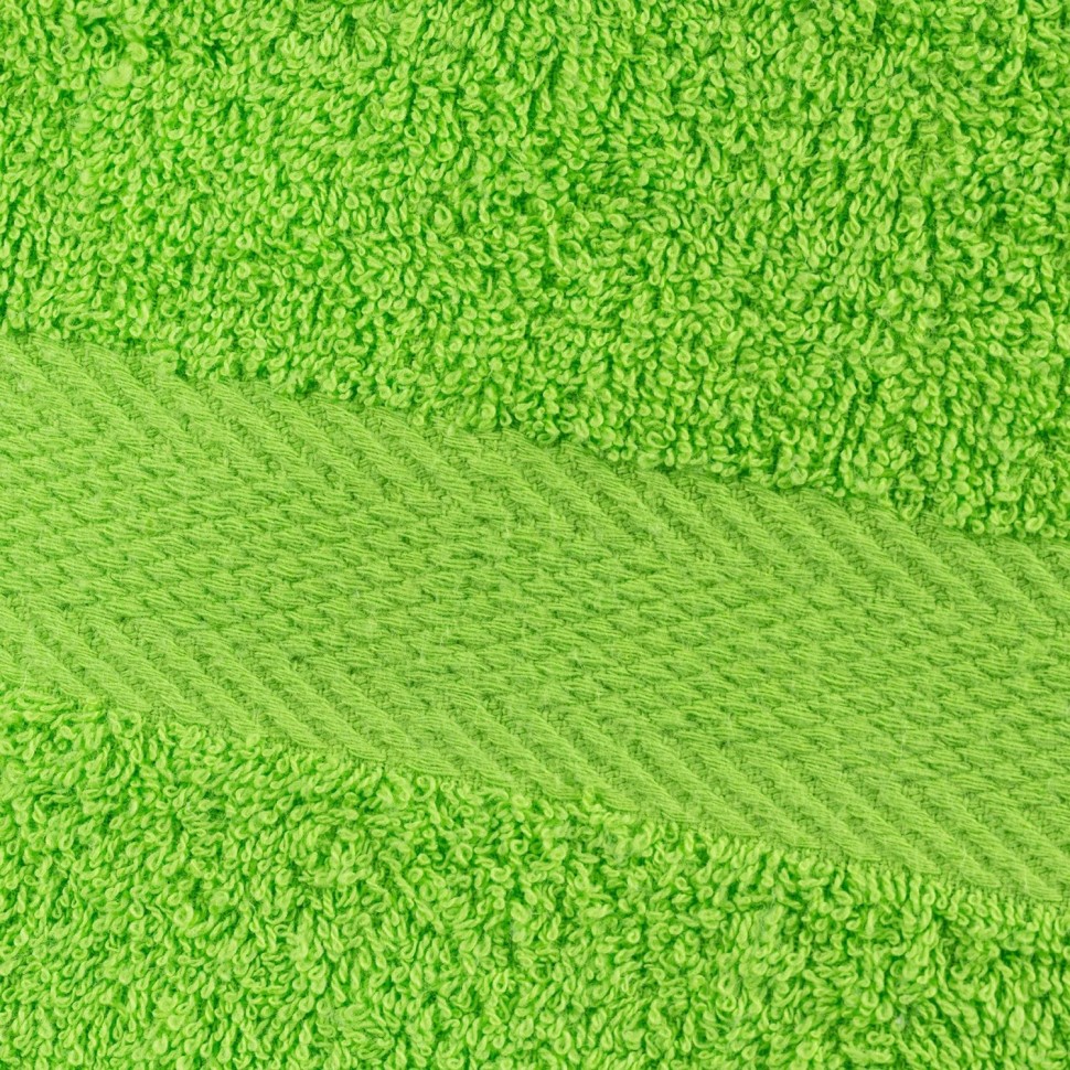 Набор полотенец махровых бордюр 440 г/м2, 40х70 салатовый, 10шт Набор полотенец махровых бордюр 440 г/м2, 40х70 салатовый, 10шт