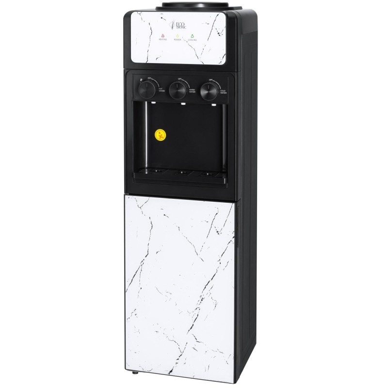 Кулер Ecotronic K25-LCE white Marble напольный