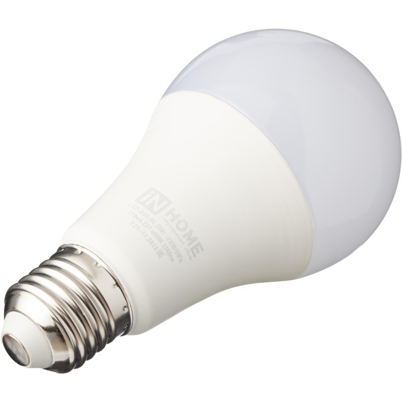 Лампа светодиодная LED-A65-VC 25Вт 230В Е27 4000К 2380Лм IN HOME