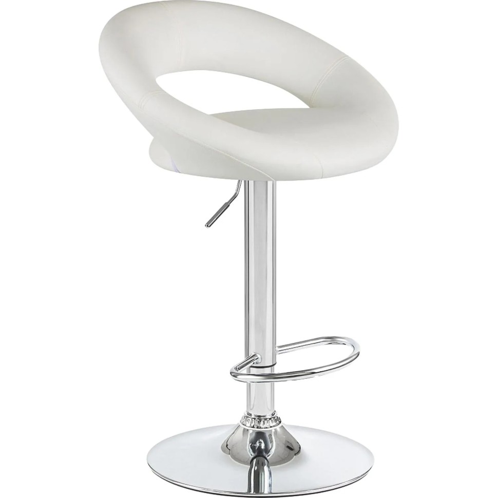 Стул барный LO_DOBRIN MIRA LM-5001_CH-M_EL белый