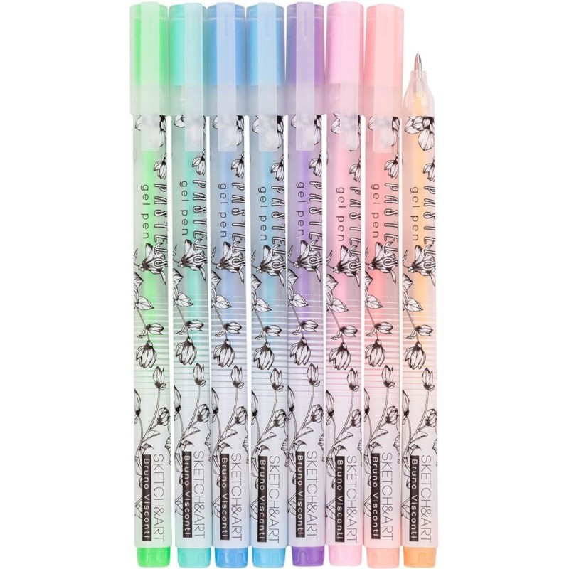 Набор гелевых ручек SKETCH&amp;ART Uni Write.PASTELS 0,8мм 8цв 20-0310