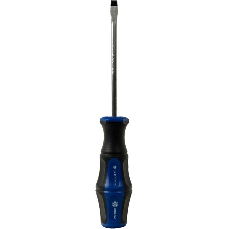 Отвертка Ultra Grip КОБАЛЬТ SL 5,0 х 100 мм CR-V, 646-256