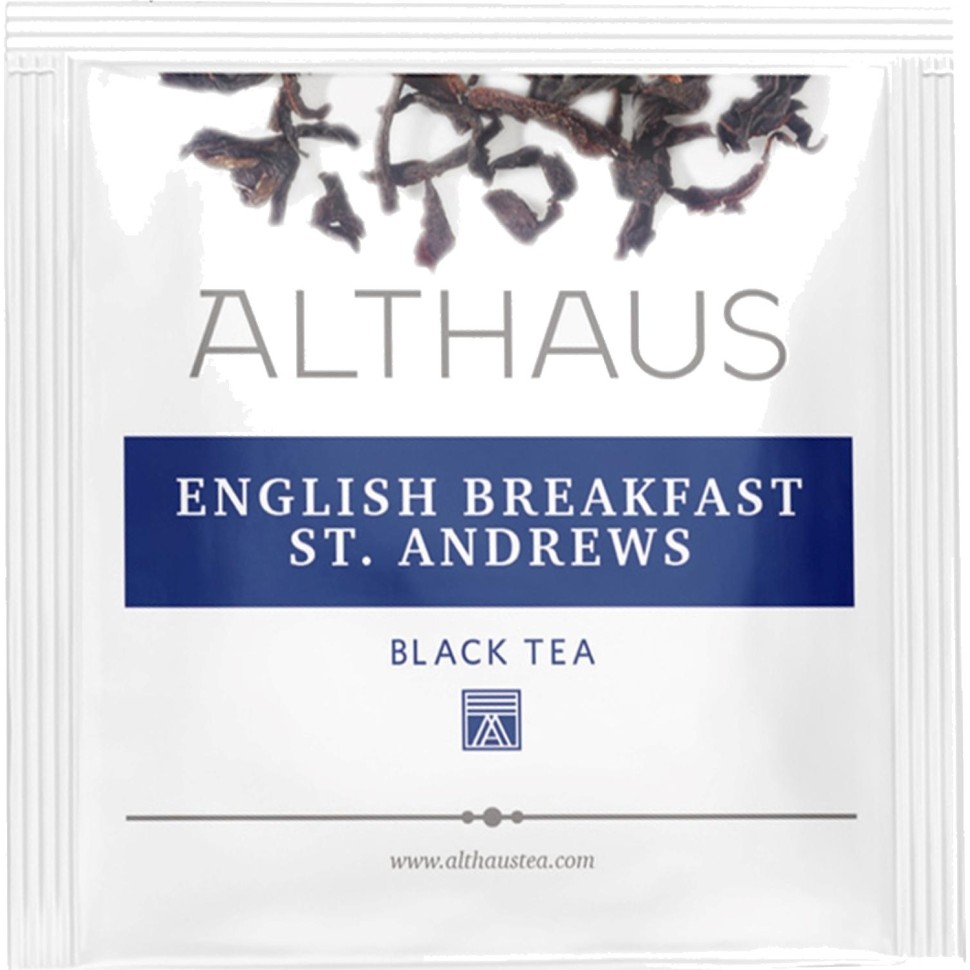 Чай пакетированный Althaus English Breakfast St. Andrews черный , 15x2.75г