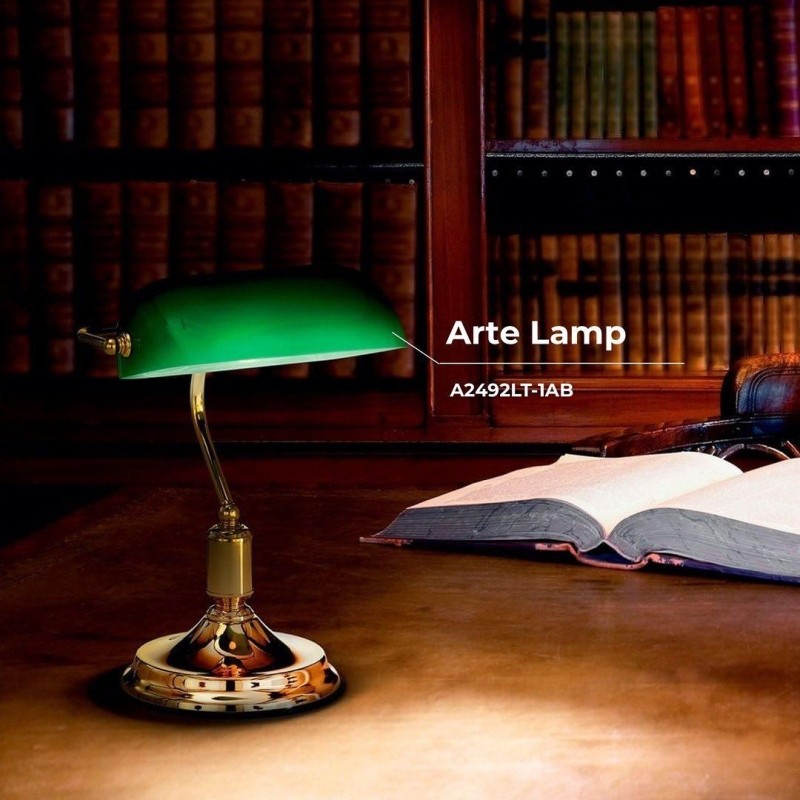 Светильник Arte Lamp A2492LT-1AB BANKER E27