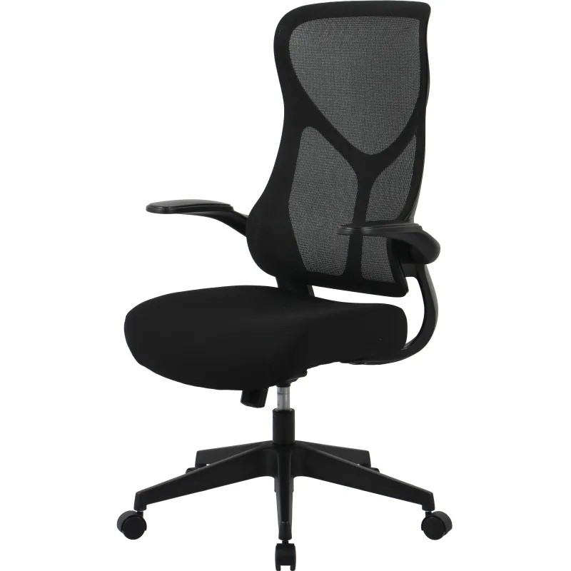 Кресло BN_Hg_EChair-635 TC сетка/ткань черный Кресло BN_Hg_EChair-635 TC сетка/ткань черный