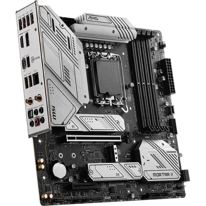 Материнская плата MSI (MAG B760M MORTAR WIFI II)Soc-1700 Intel 4xDDR5 mATX