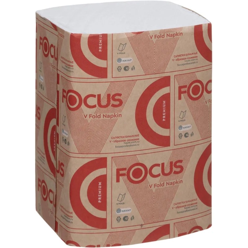 Салфетки бумажные FOCUS Premium N4 2сл 200л 15 пач/уп 5083738 п/э Салфетки бумажные FOCUS Premium N4 2сл 200л 15 пач/уп 5083738 п/э