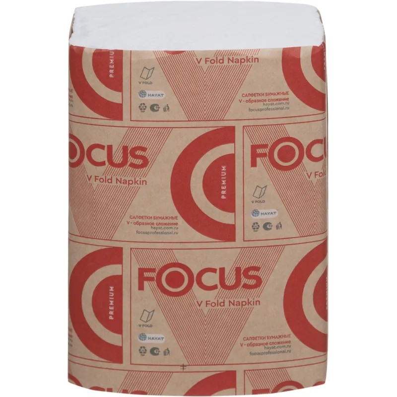 Салфетки бумажные FOCUS Premium N4 2сл 200л 15 пач/уп 5083738 п/э Салфетки бумажные FOCUS Premium N4 2сл 200л 15 пач/уп 5083738 п/э