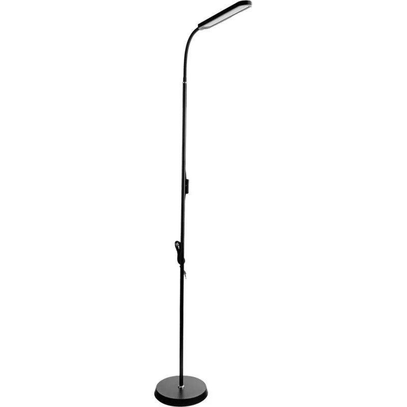 Торшер Ultraflash UF-830 C02 черн. LED 12Вт, 4500К, 3ур.ярк