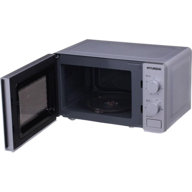 Микроволновая печь Hyundai HYM-M2001 20л. 700Вт серебристый/черный