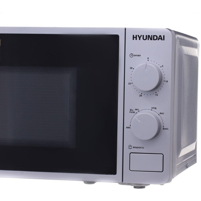 Микроволновая печь Hyundai HYM-M2001 20л. 700Вт серебристый/черный