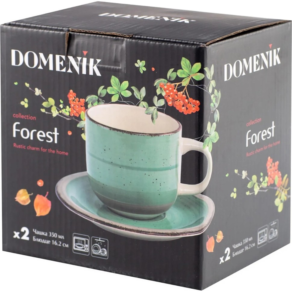 Набор чайный FOREST 350мл 4пр на 2 персоны Набор чайный FOREST 350мл 4пр на 2 персоны