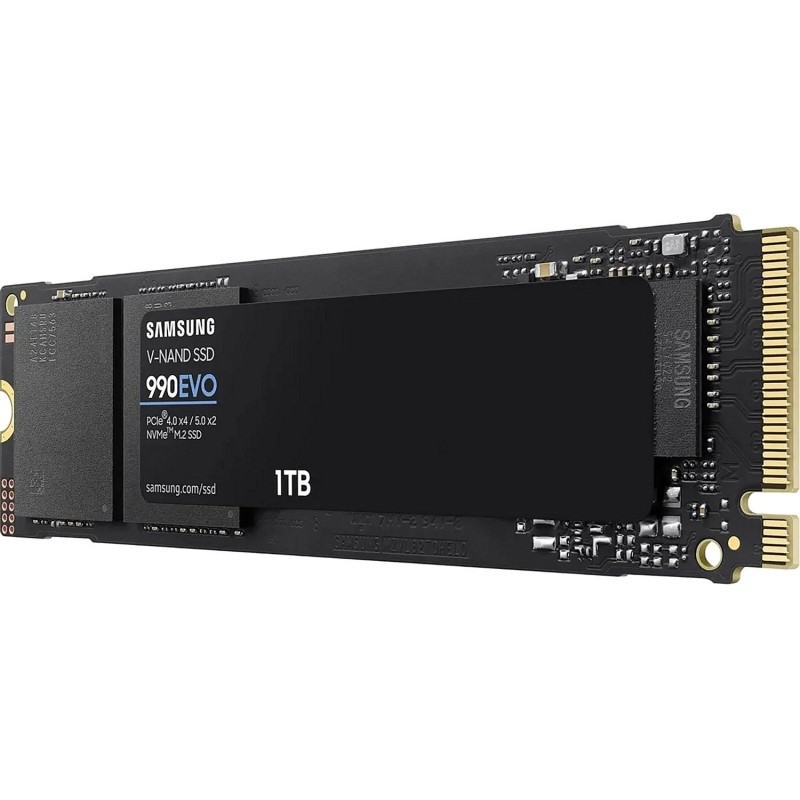 SSD накопитель Samsung 990 EVO 1Tb, M.2 2280, PCIe 4.0 x4 (MZ-V9E1T0BW)
